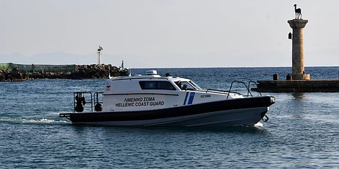 Viking-built ambulance boat (Photo: Hellenic Coast Guard)