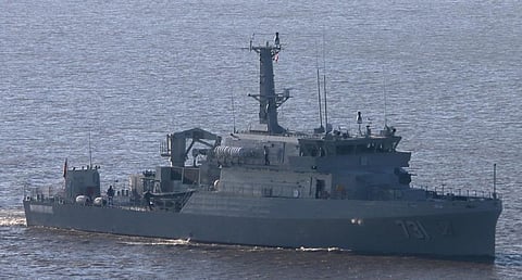 KRI Pulau Fani (Photo: MarineTraffic.com/Helmut Seger)