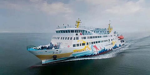 Photo: Penglai Zhongbai Jinglu Ship Industry