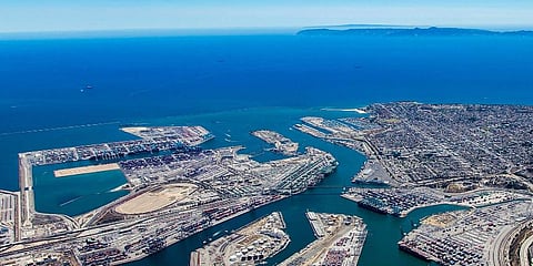 Photo: Port of Los Angeles official Facebook page