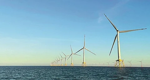 An offshore wind farm in China's Guangdong province (Photo: SASAC.gov.cn)