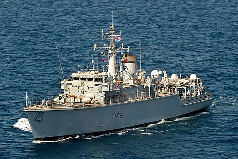 HMS Atherstone in the Middle East in 2009 (Photo: UK Ministry of Defence/LA(Phot) Jay Allen)