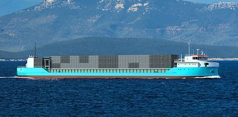 Rendering of a Vympel Design Bureau Project 00111 vessel (Photo: United Shipbuilding Corporation)