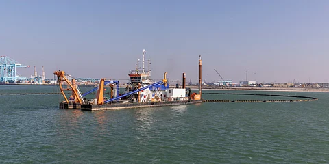 Van Oord's cutter section dredger Biesbosch (Photo: Van Oord)
