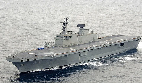The amphibious assault ship ROKS Dokdo (Photo: Ministry of National Defence, Republic of Korea)