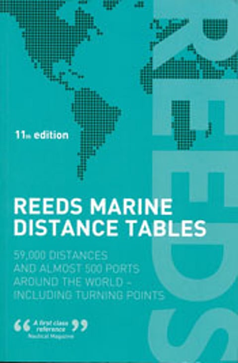reeds-marine-distance-table