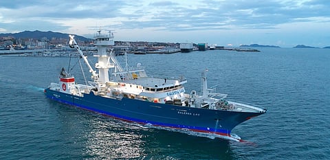 GEAR | Freezer-seiner for Spanish Albacora Group features Schottel SCP