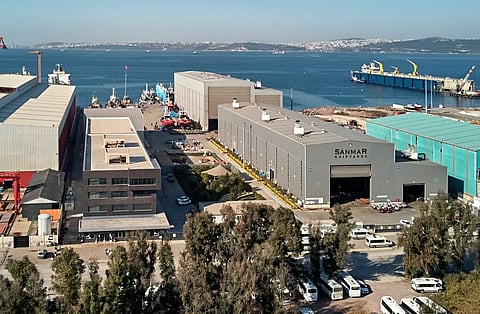 Sanmar's Altinova shipyard near Yalova (Photo: Sanmar)
