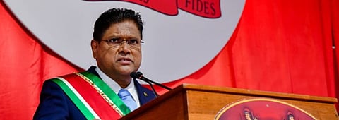 Mr Chandrikapersad Santokhi, President of Suriname (Photo: Government of Suriname)