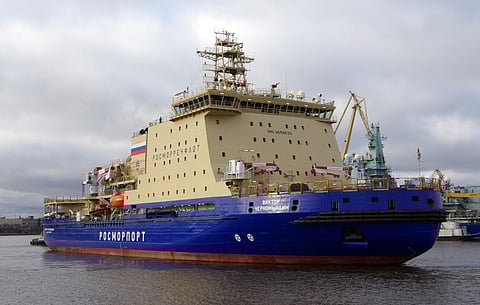VESSEL REVIEW | Viktor Chernomyrdin – Russian-built 25MW diesel-electric icebreaker for Baltic Sea
