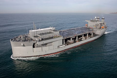 The US Navy expeditionary sea base USS John L. Canley (Photo: US Navy)