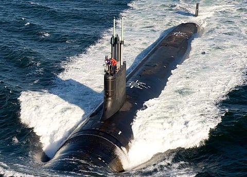 The US Navy Virginia-class attack submarine USS Missouri undergoing pre-commissioning trials, July 2, 2010 (Photo: US Navy)