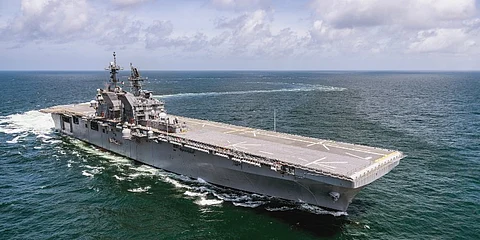 The America-class amphibious assault ship USS Tripoli (Photo: US Navy)