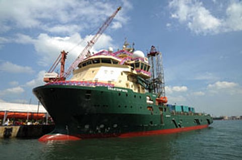 Keppel delivers platform supply geotechnical vessel