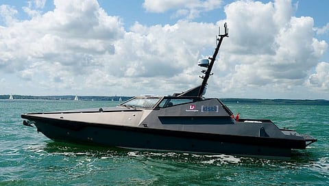 New unmanned surface vehicle unveiled at London exhibition