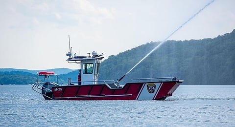 Brookfield Volunteer Fire Department welcomes new response boat