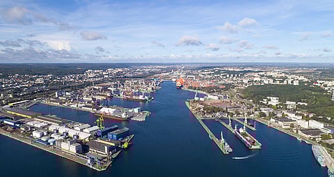 The port of Gdynia. Pawel Brutel