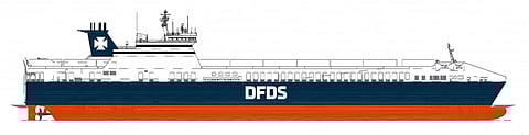 Another two of the DFDS ro-ro freighters are being constructed at FSG shipyard. 1d199d462017bbd5dcb9d16235a6c9e3