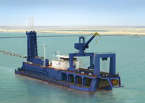 The Suez Canal Authority has ordered two custom-built cutter suction dredgers. Image: Royal IHC