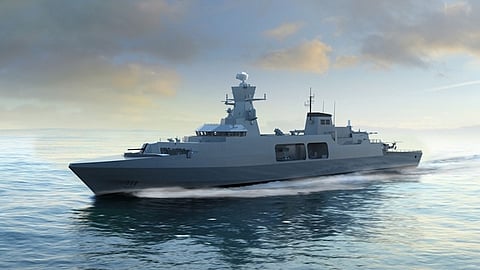 A Type 31 frigate design from BAE Systems 22e0f27f718beb2c1f57cf0e3dece31b