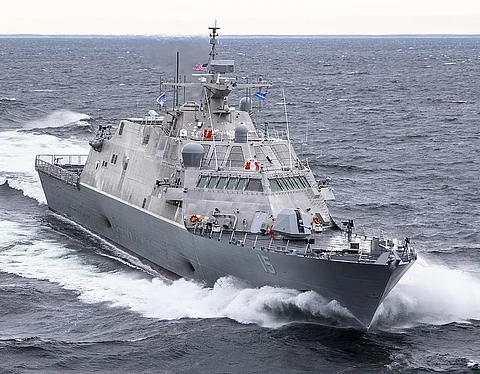 USS Billings undergoing sea trials in December 2018 Image: US Navy/Marinette Marine