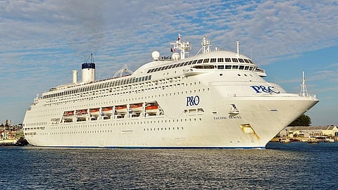 Pacific Jewel, later to be renamed Karnika, in 2015 Image: Wikimedia Commons/Bahnfrend