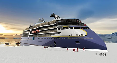The proposed vessel's sister ship, National Geographic Endurance 395c3c70224038c00686bf879a81a1ca