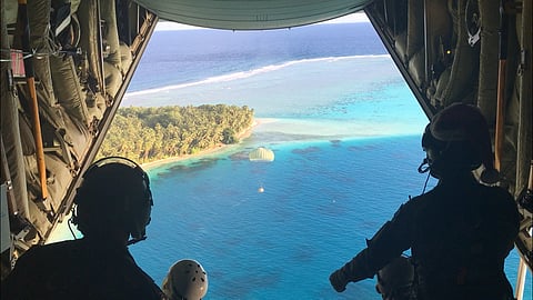 From December 6-16, 2017, the Royal Australian Air Force joined the United States Air Force and Japan Air Self-Defense Force for Operation Christmas Drop 17 41800ddcbf765d04344c295d60cdf173