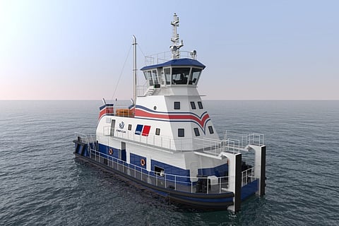 Robert Allan Ltd, MTU unveil design of LNG-fueled pushboat
