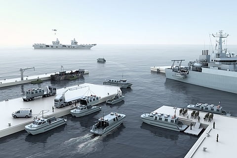 Artist's impression of the upcoming workboats in action Image: Atlas Elektronik
