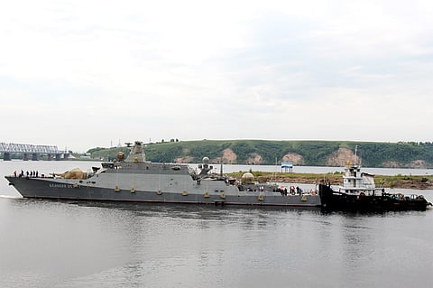Image: The Project 21631 Buyan-M class missile corvette. 5031e263a4a258791d6306b2d3d9dbf6