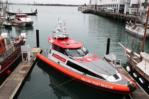 Auckland Coastguard christens newest rescue boat