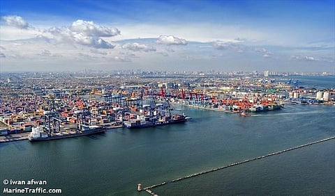 The port of Jakarta. Image: Iwan Afwan/MarineTraffic.com