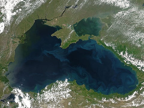 Satellite view of the Black Sea 65ee000e6f764024d098aa2e08763e5b