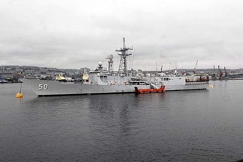 USS Taylor (the future ROCS Ming-chuan) in 2010 Photo: Mass Communication Specialist 1st Class Edward Kessler, US Navy