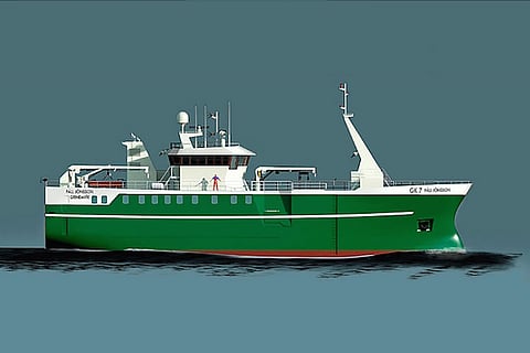 An artist's impression of the new Páll Jónsson. 6db80d036c9beb1cc34d164970a61d94