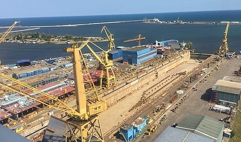 The Mangalia shipyard was established in 1997. 6f393c73a9c9a064c4c50137fe9679b4