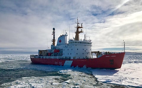 A Canadian Coast Guard icebreaker MarineTraffic.com/Mitch Purchase