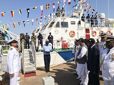 India hands over interceptor pair to Mozambique Navy