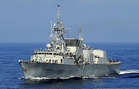 HMCS Halifax in 2010 Photo: Mass Communication Specialist 2nd Class Kristopher Wilson, US Navy
