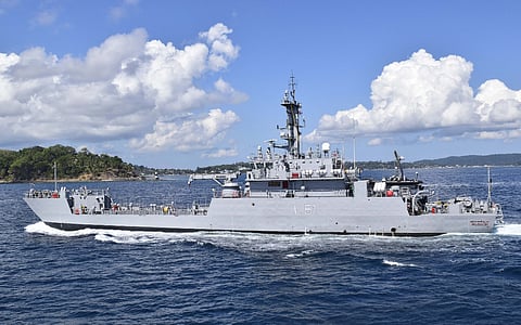 An Indian Navy Mark IV LCU Photo: Indian Navy