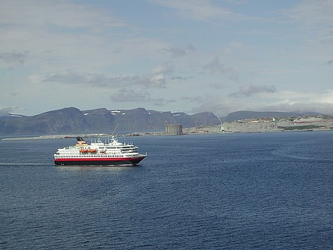 A Hurtigruten cruise ship Photo: Wikimedia Commons/Bair175
