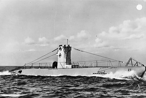 A Type IIB U-boat Image: Imperial War Museum