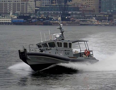 Team RB-M consortium delivers response boat pair for Jordanian navy