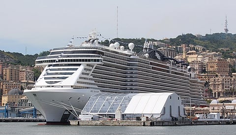 The Fincantieri-built MSC Seaview at its June 7, 2018 christening Image: Wikimedia Commons/Fraro95