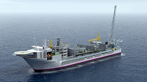 The proposed FPSO vessel for the Johan Castberg project. ed665975b819d9e4bff8f3321152810d