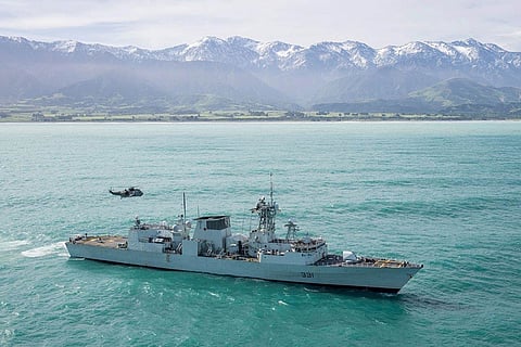 HMAS Vancouver is a Halifax-class frigate that will be replaced by the future fleet. f8ea1c7aff521bedaac5eab4cbe3ce1e