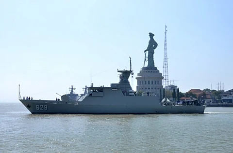 KRI Tombak, a Sampari-class fast attack craft Image: Indonesian Navy