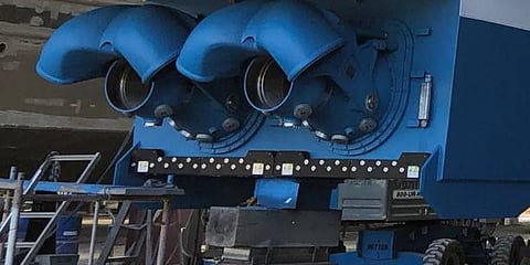 Best Motion Controls Supplier – Humphree (Interceptor installation underneath port side waterjets on the fast ferry Seastreak Commodore (Photo: Humphree))