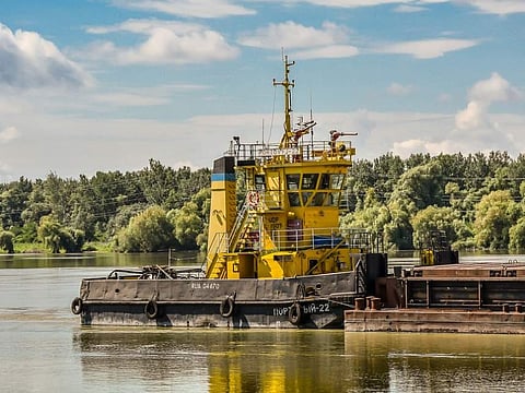 A pusher tug on the Danube River (Representative photo only)